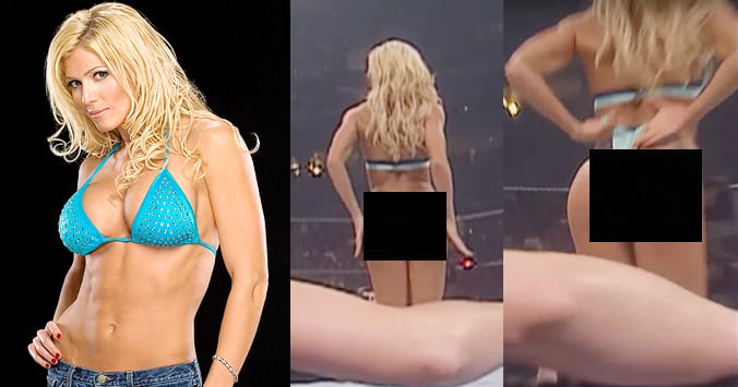 angie albano share wwe torrie wilson stinkface photos