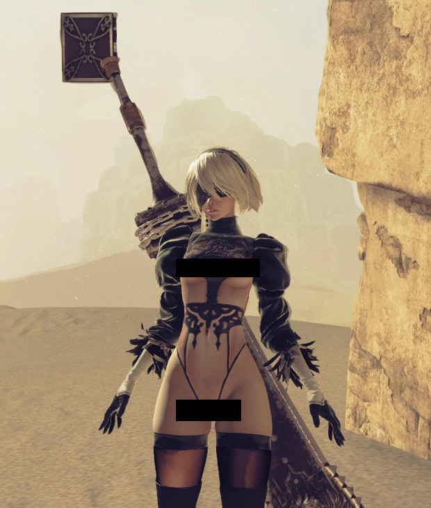 david mackeigan recommends nier automata nude mod pic