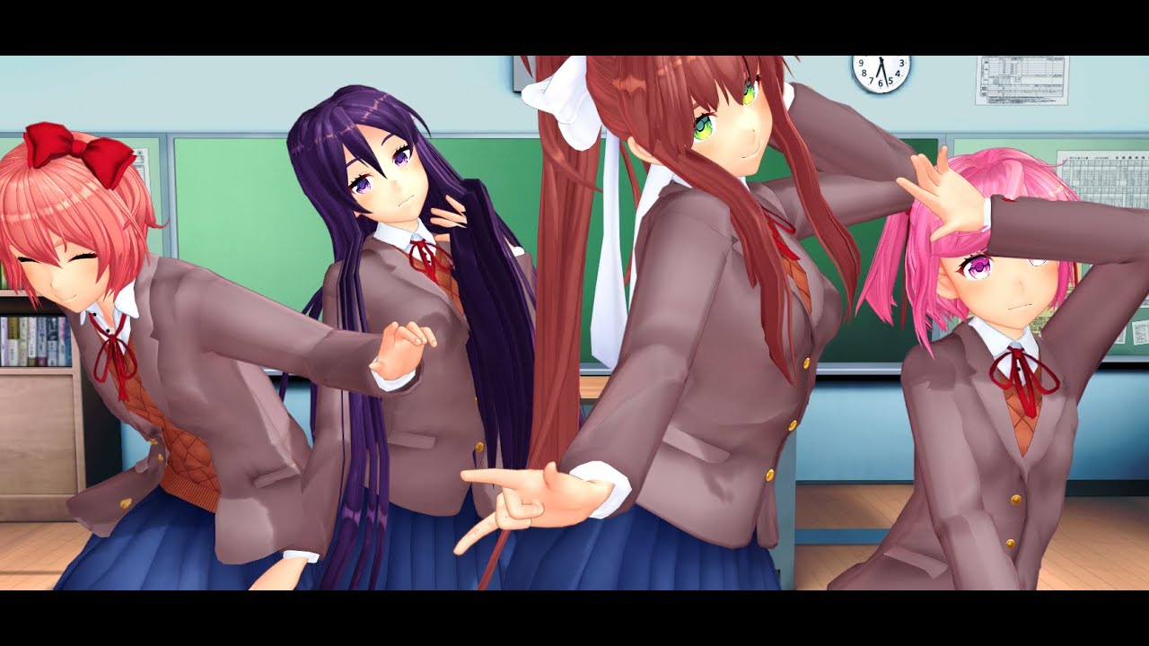 ashlynn goff add doki doki literature club mmd photo