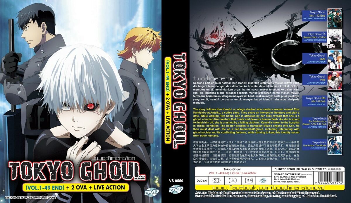 clarence goh recommends Tokyo Ghoul Episode 1 Dubbed