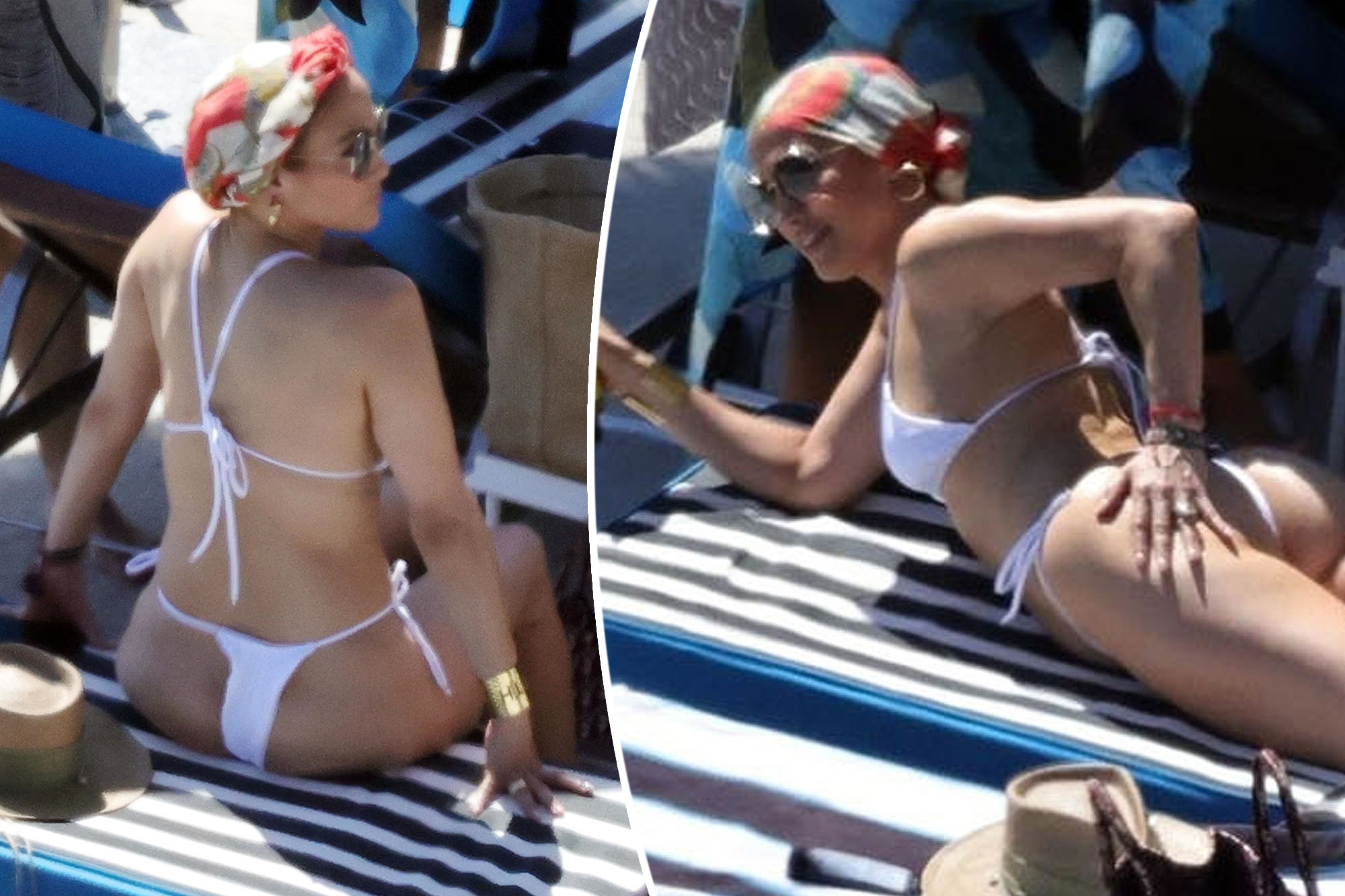 black morgan recommends jennifer lopez thong slip pic