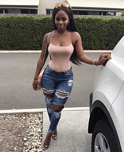 Real Thick Black Girls teen horserider