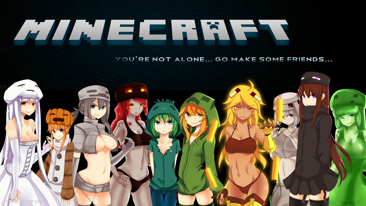 ani asaramo recommends minecraft mobs as girls pic