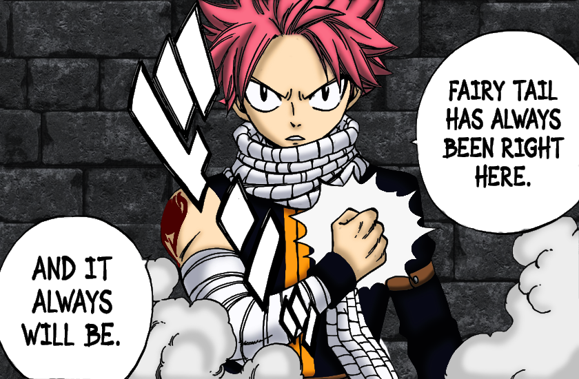 Best of Fairy tail colored manga