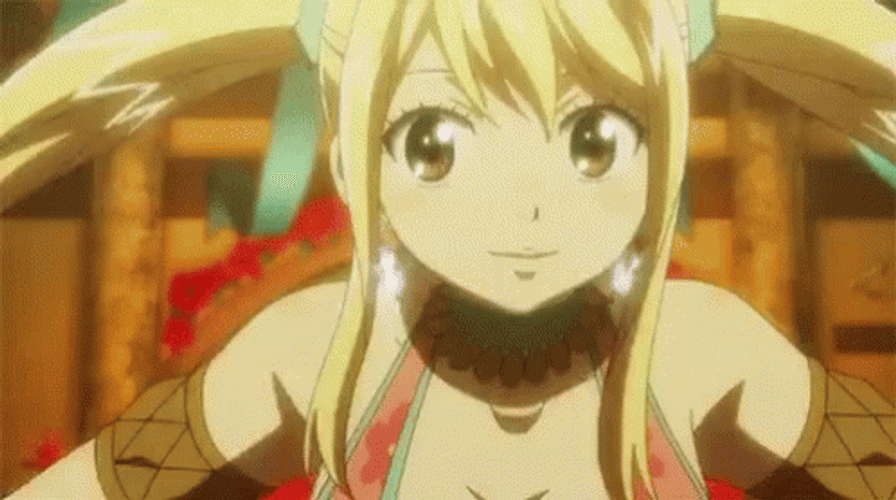 agata klos recommends Fairy Tail Lucy Gif