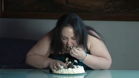 alex slavin recommends fat girls eating cake pic