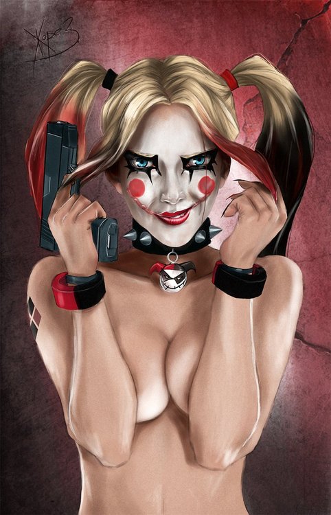 carly bowen recommends harley quinn bent over pic