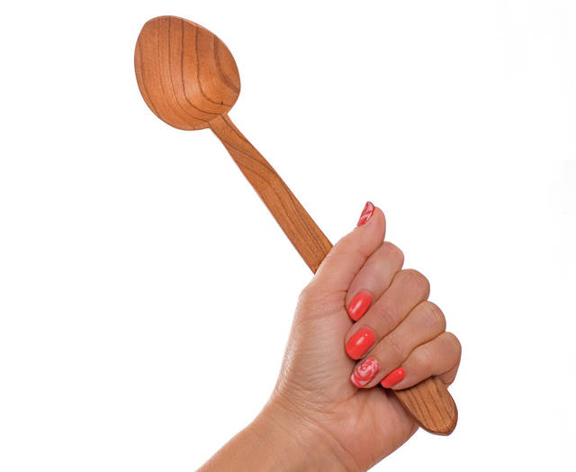 candi pate recommends spanked with a wooden spoon pic