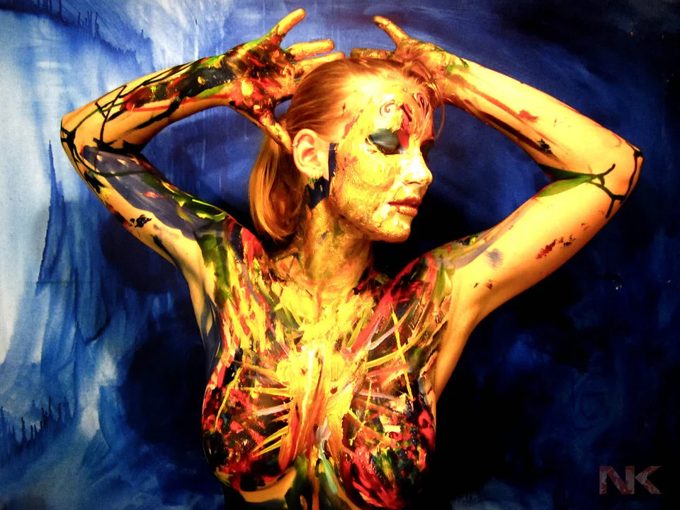 channabasappa veerappa add female body painting vimeo photo