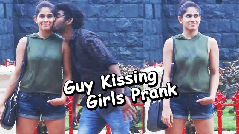 girl kissing girl pranks