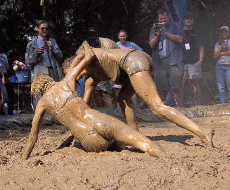 Best of Girl mud wrestle