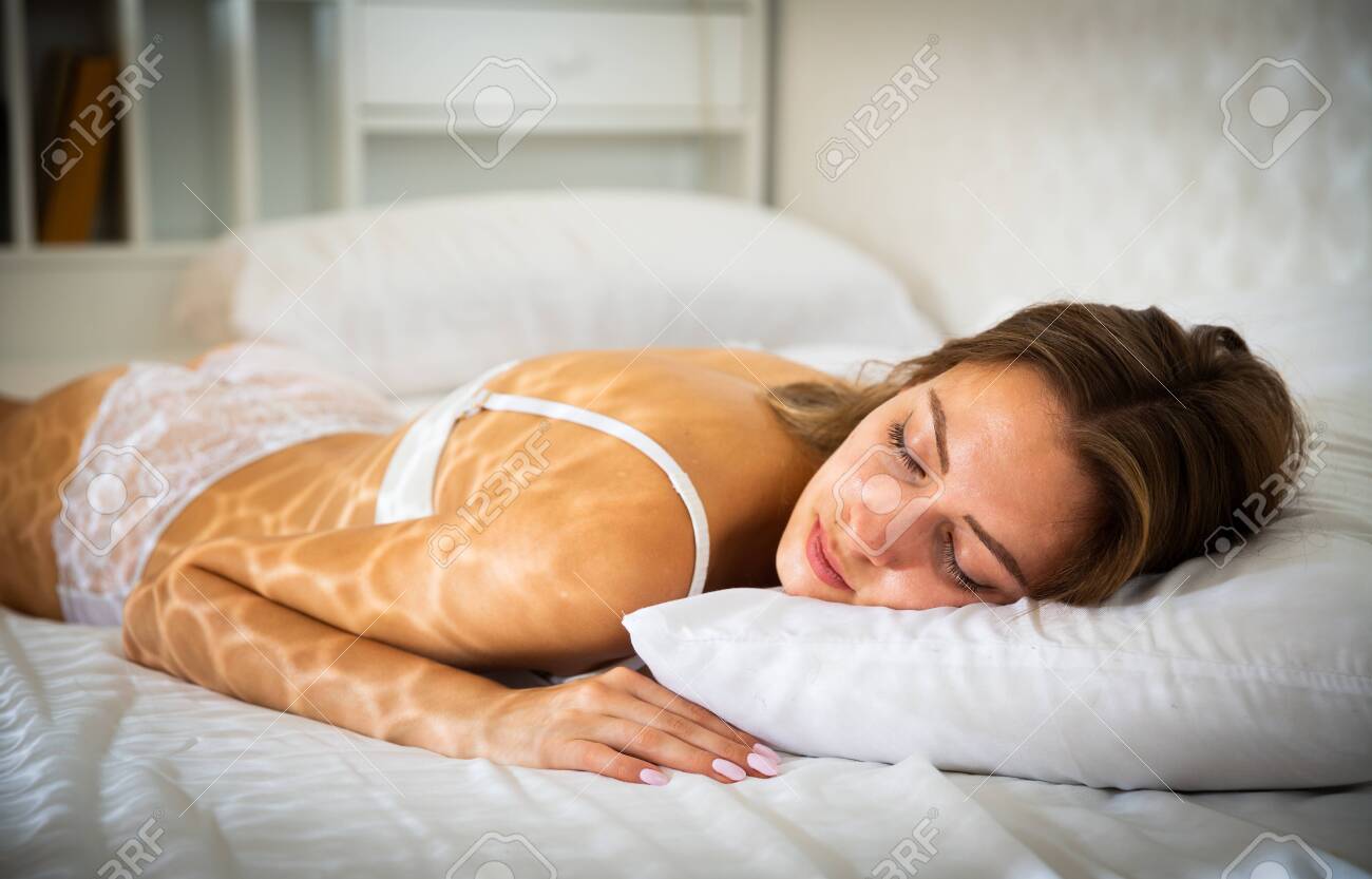 Best of Girl sleeping in underwear