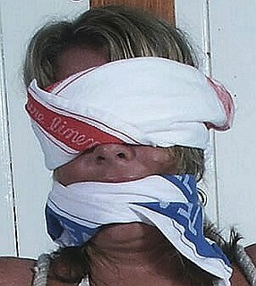 ana estalane recommends girls blindfolded and gagged pic