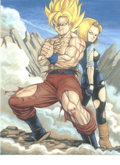 bryan pender recommends Goku X Android 18