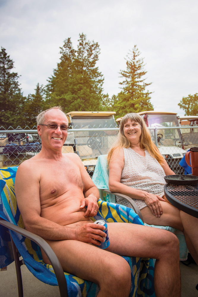 granny at nudist camp