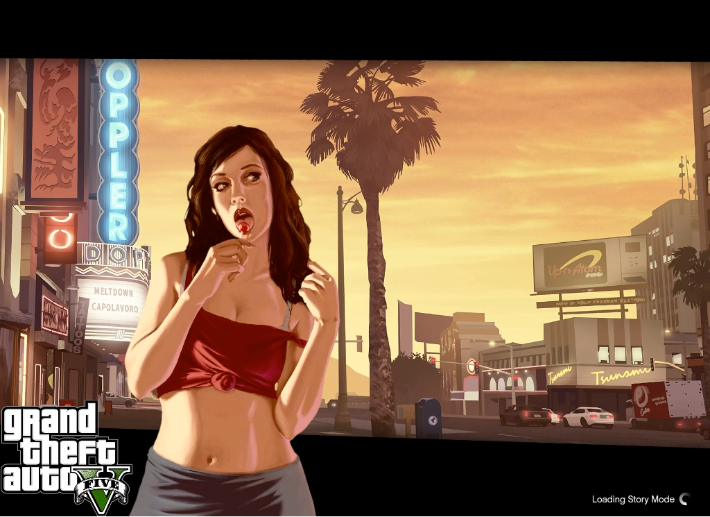 Best of Gta 5 cover girl