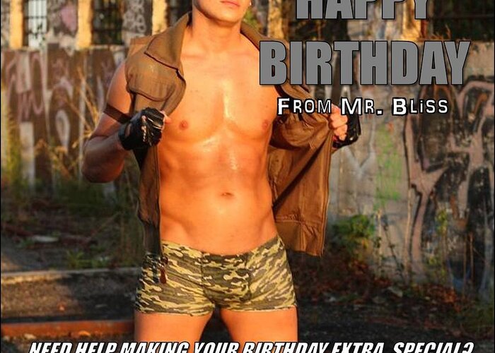 happy birthday male stripper meme