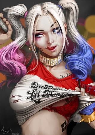 angelo azzurro recommends harley quinn porn images pic