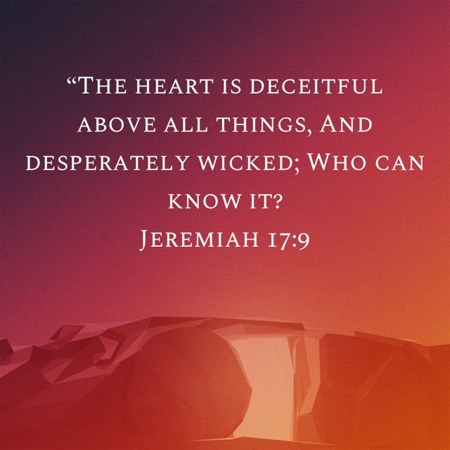 heart is desperately wicked kjv