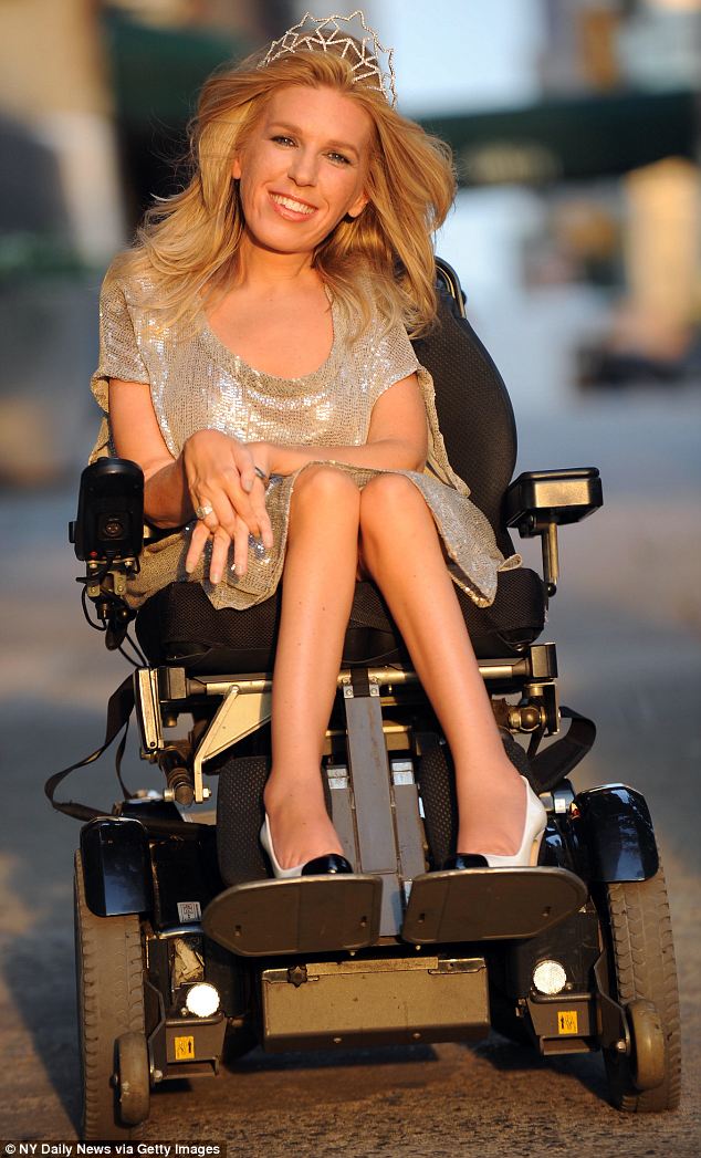 alfred cain add hot girl in wheelchair photo