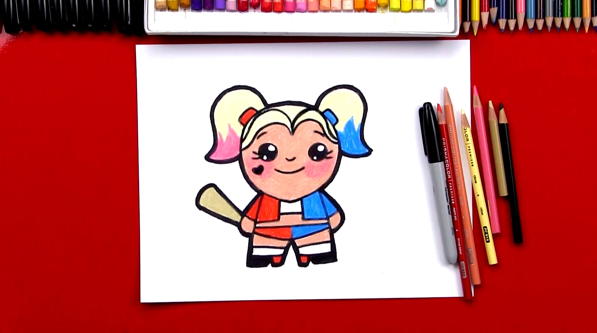 diana maury recommends how to draw cartoon harley quinn pic
