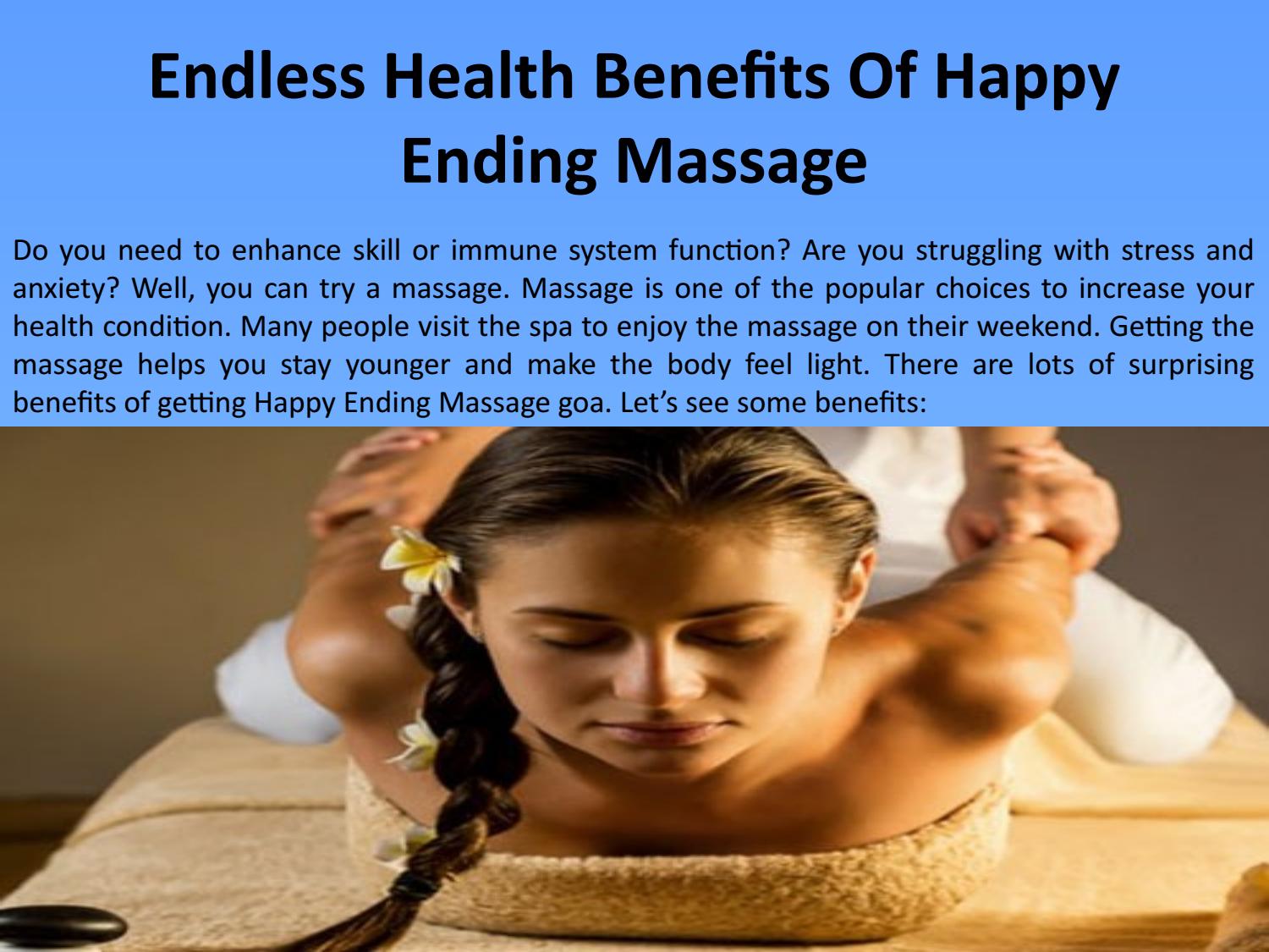 ajit kumar satapathy recommends how to find a happy ending massage pic