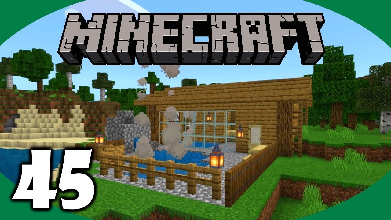 how to make a hot spring in minecraft