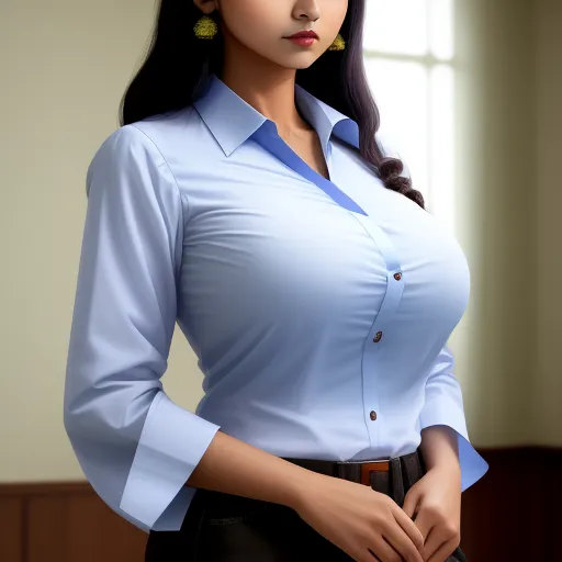 huge tits in blouse