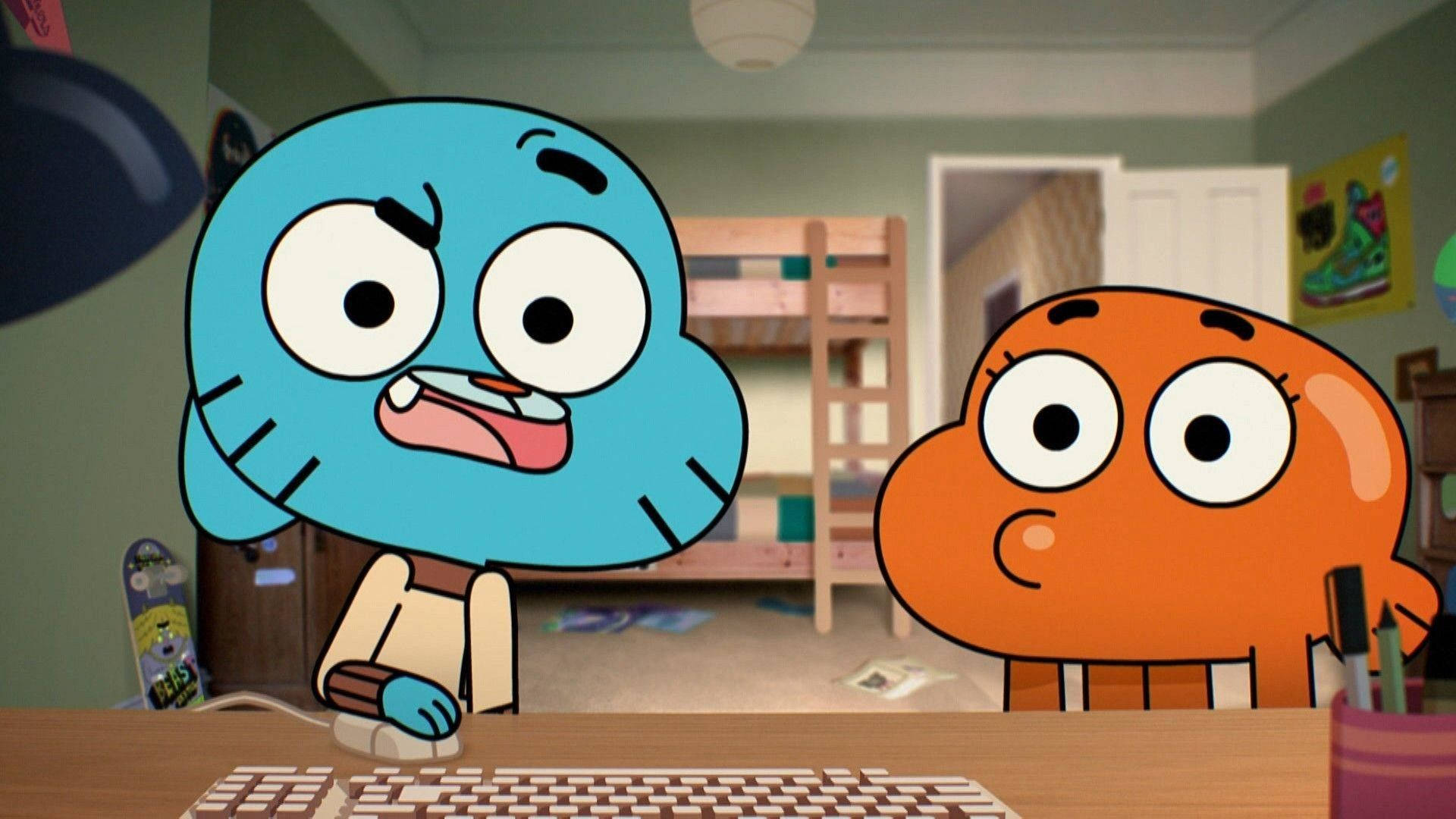 benzi colon recommends images of gumball and darwin pic