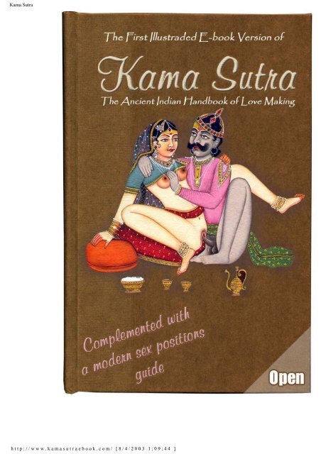 Best of Kamasutra book summary with pictures