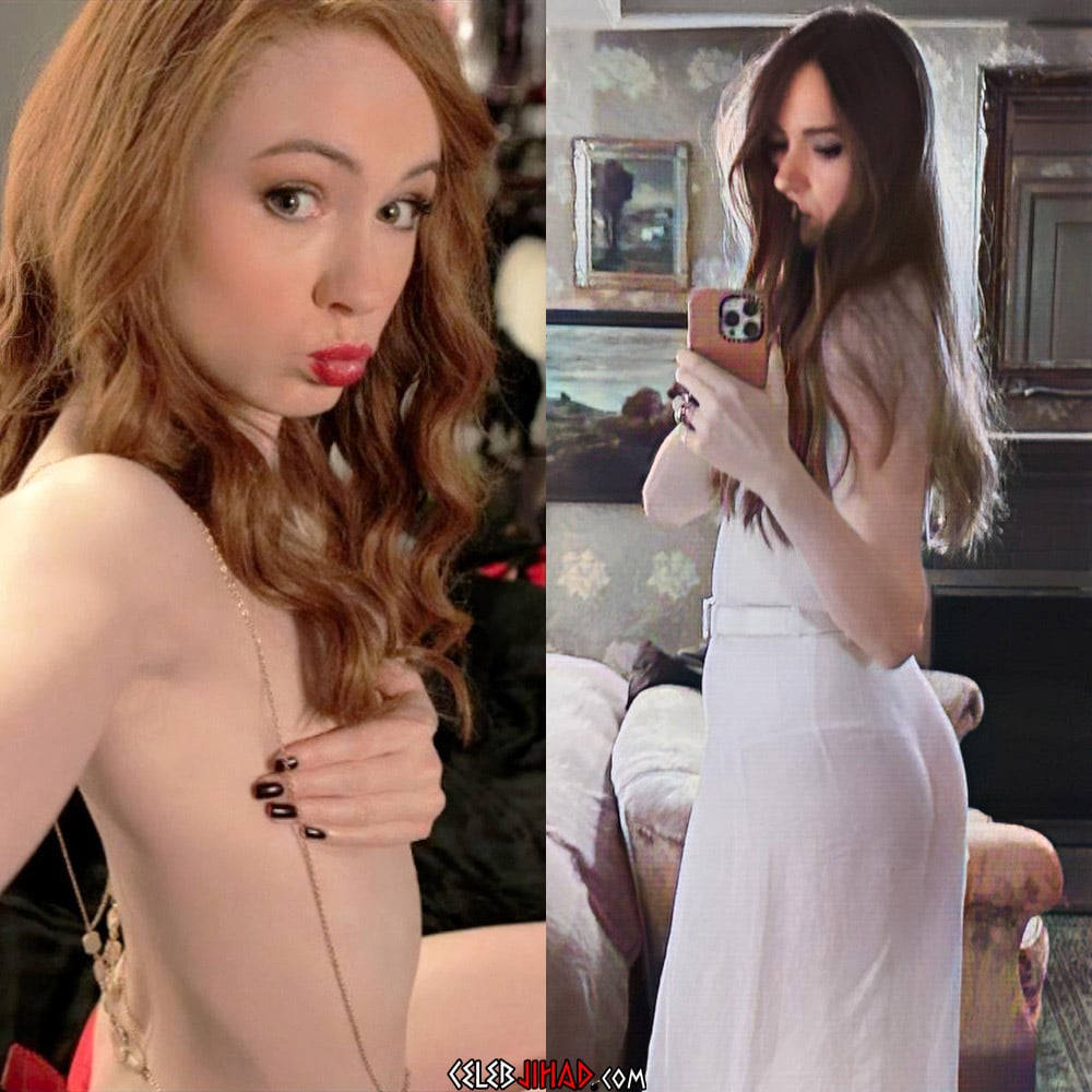 Karen Gillan Sexy Nude smith gif