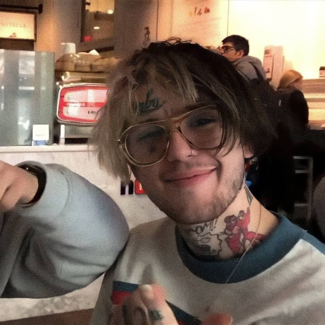 adrianne friday share lil peep smiling photos