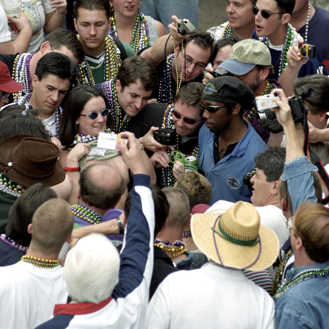 andy glock recommends Mardi Gras Flashing Photos