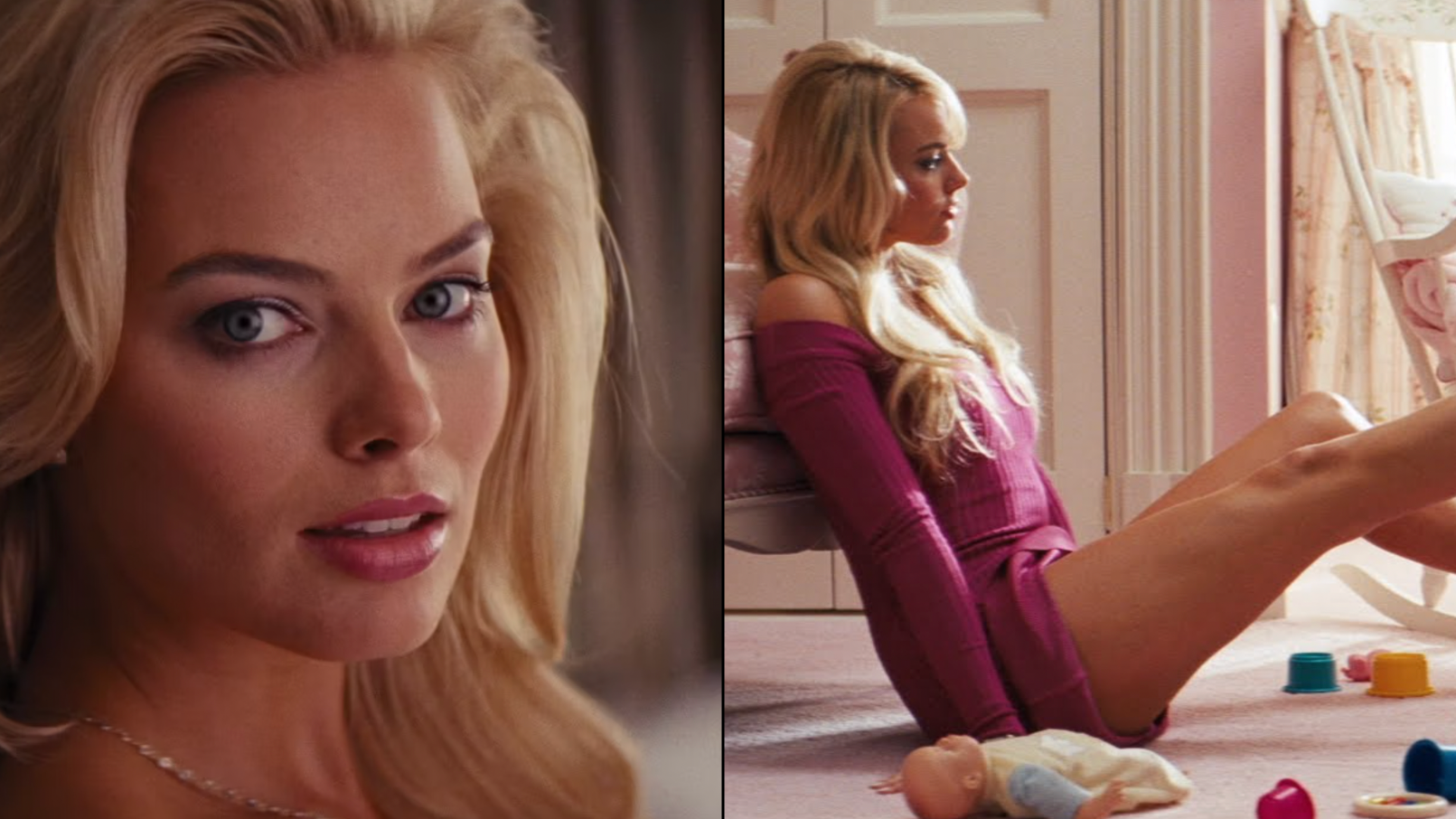 Best of Margot robbie wolf of wall street crotch shot