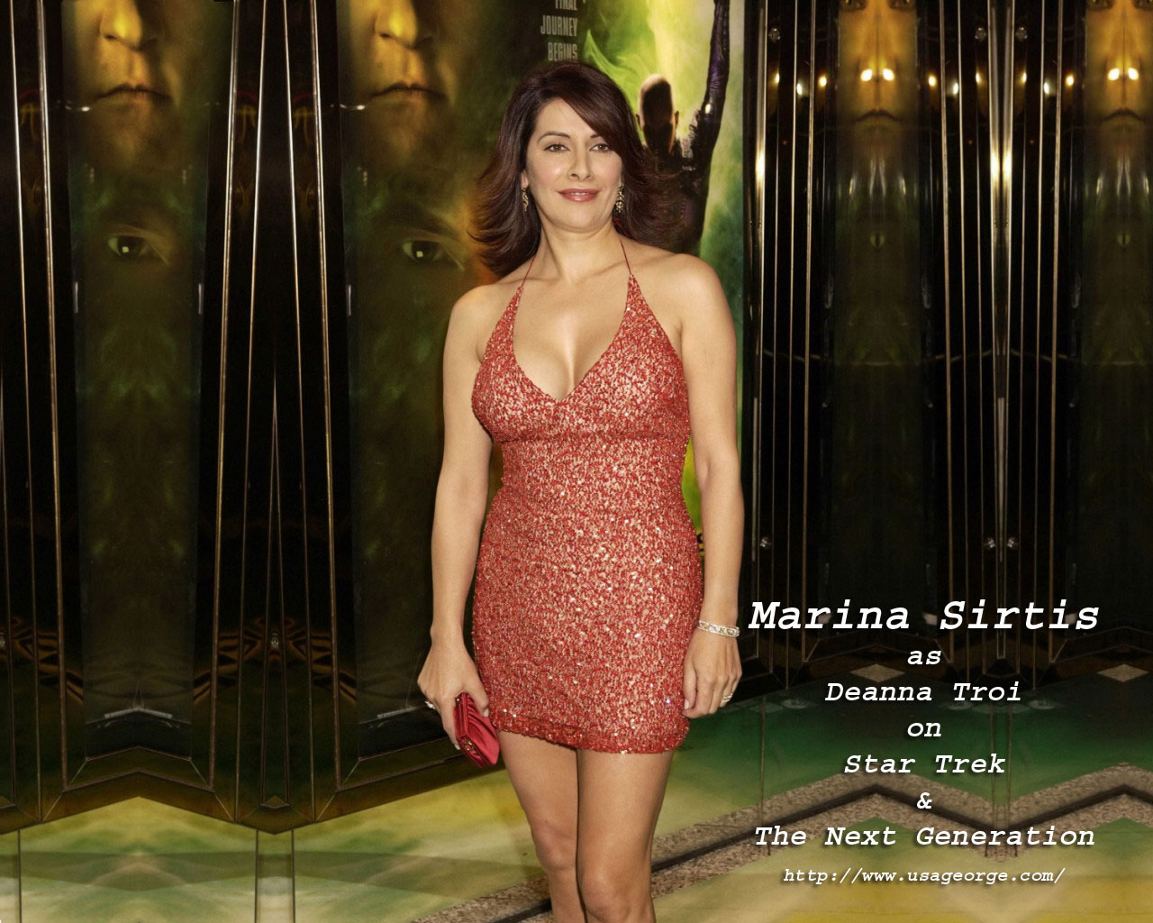 claire butt recommends Marina Sirtis Hot