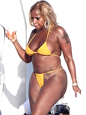 mary j blige nude