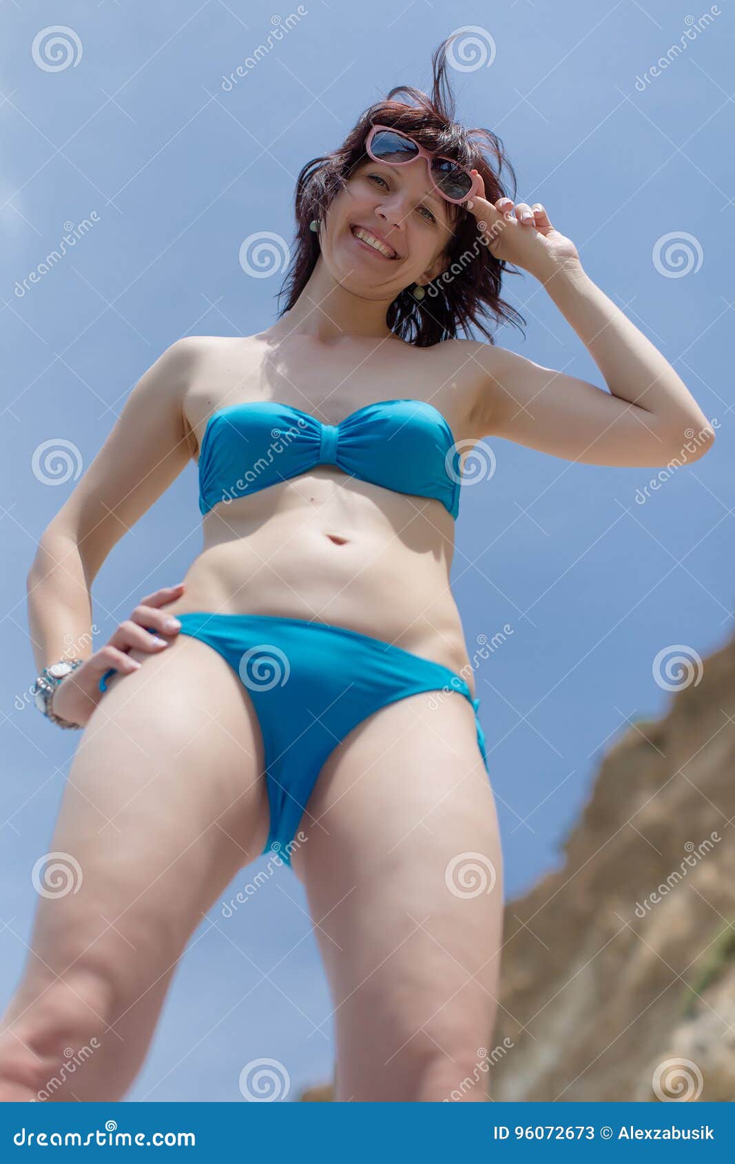 alexandra voodoo add photo middle aged woman bikini