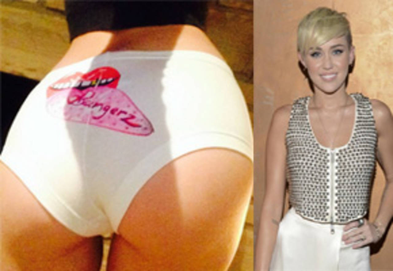 miley cyrus new ass