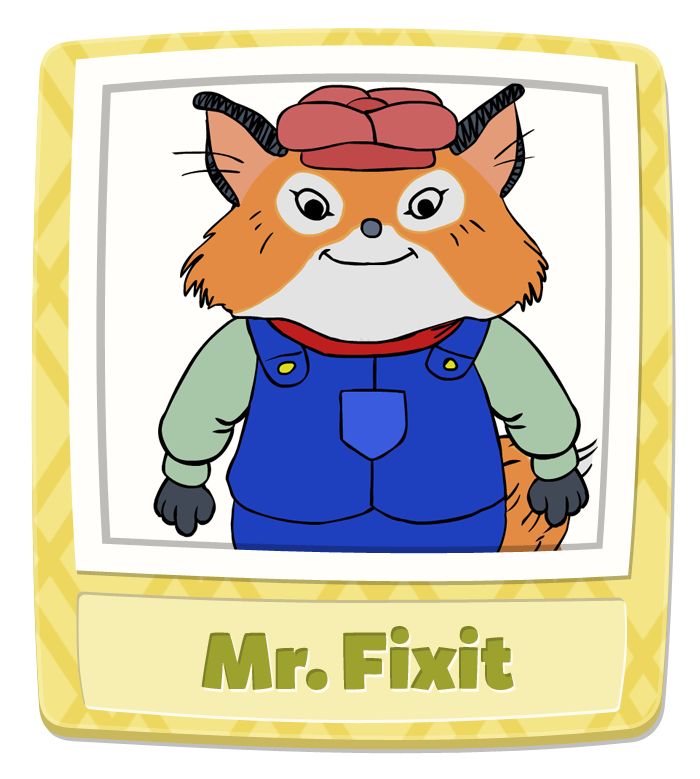 cynthia hawk add mr fix it cartoon photo