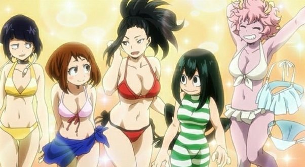 devika chaudhry recommends my hero academia fan service pic