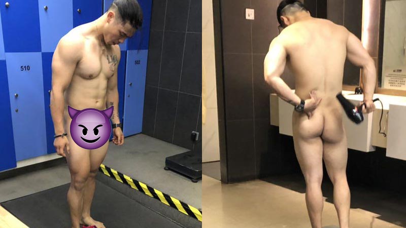 Naked Asian Muscle Men happy norske