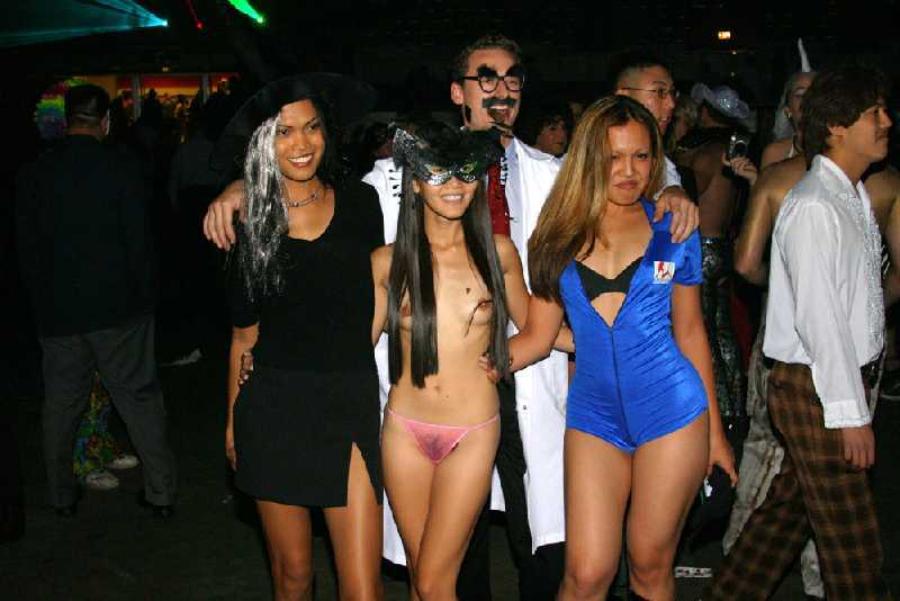 charlene causey recommends naked at halloween party pic