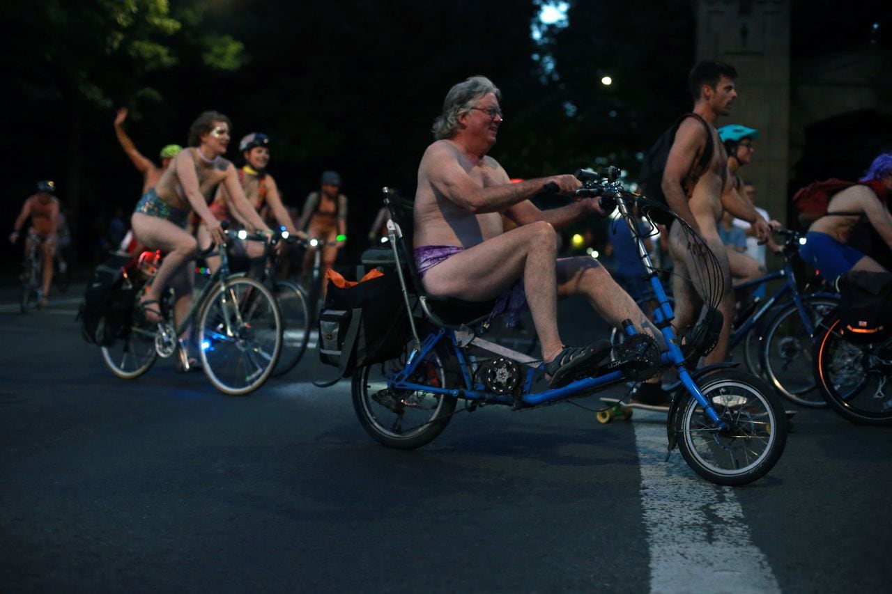 Naked Bike Ride In Portland his nephew