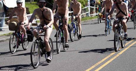 bryan garrison add naked bike ride in portland photo
