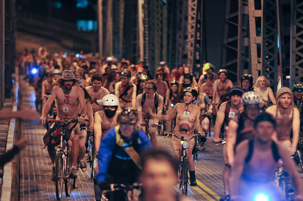 Best of Naked bike ride portland 2017