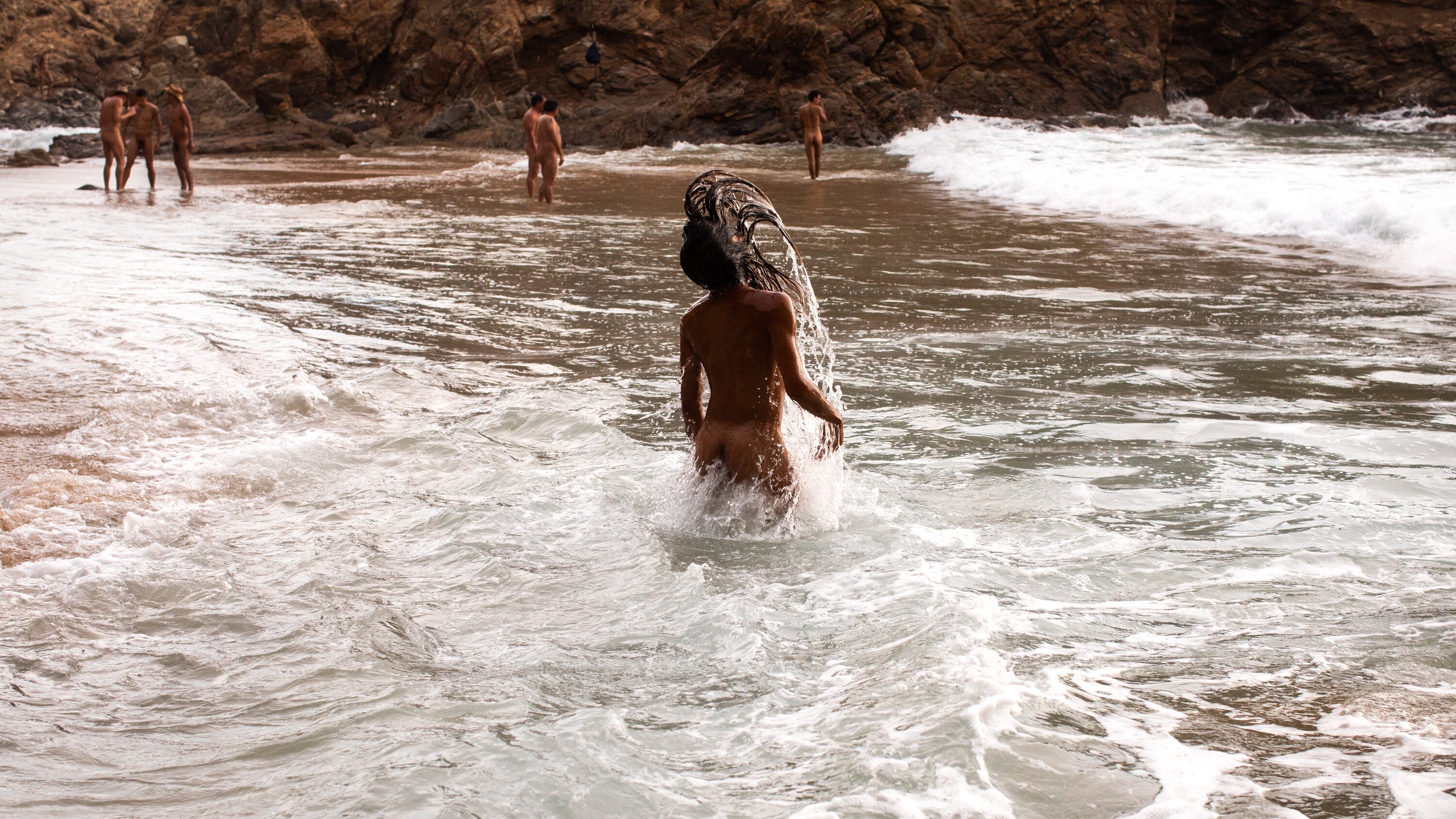 nude on non nude beach