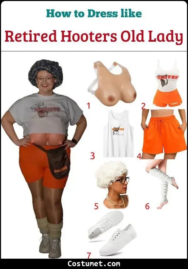 dane corley recommends Old Lady Hooters Halloween Costume