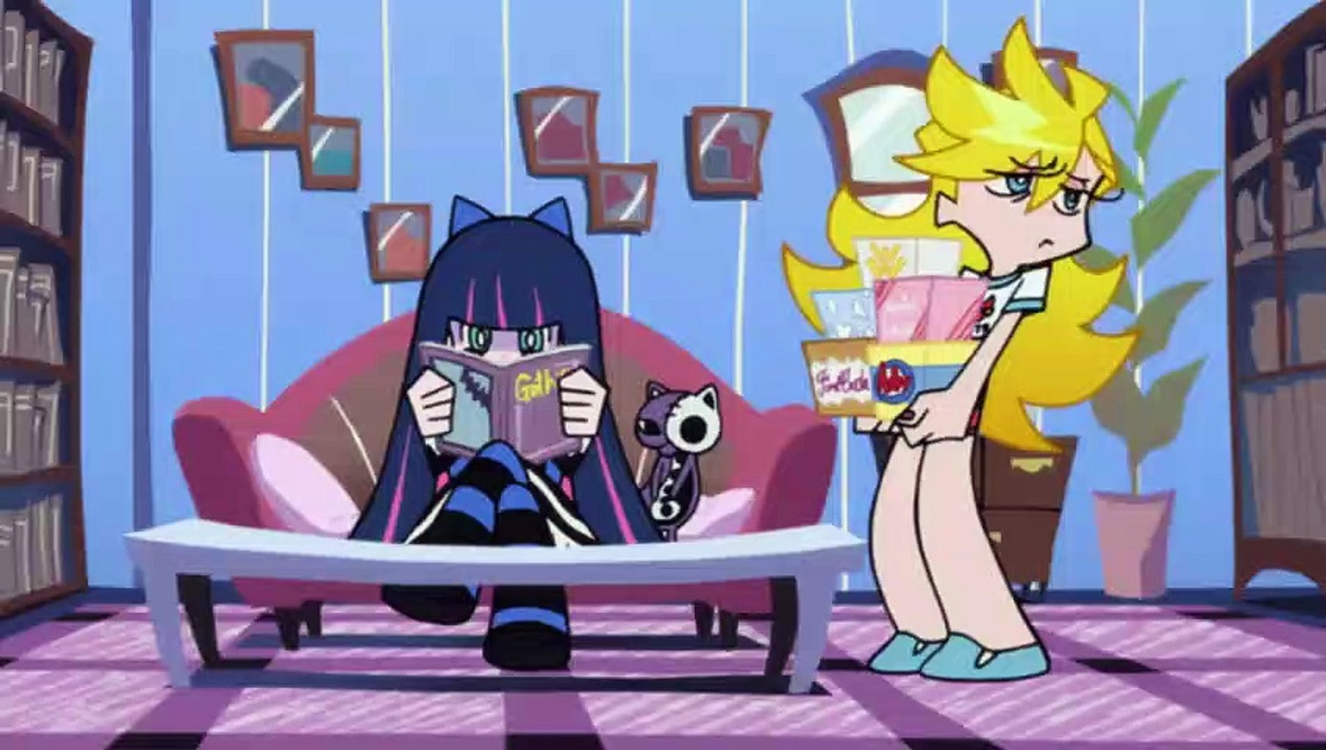 Panty And Stocking Video piercing nipples