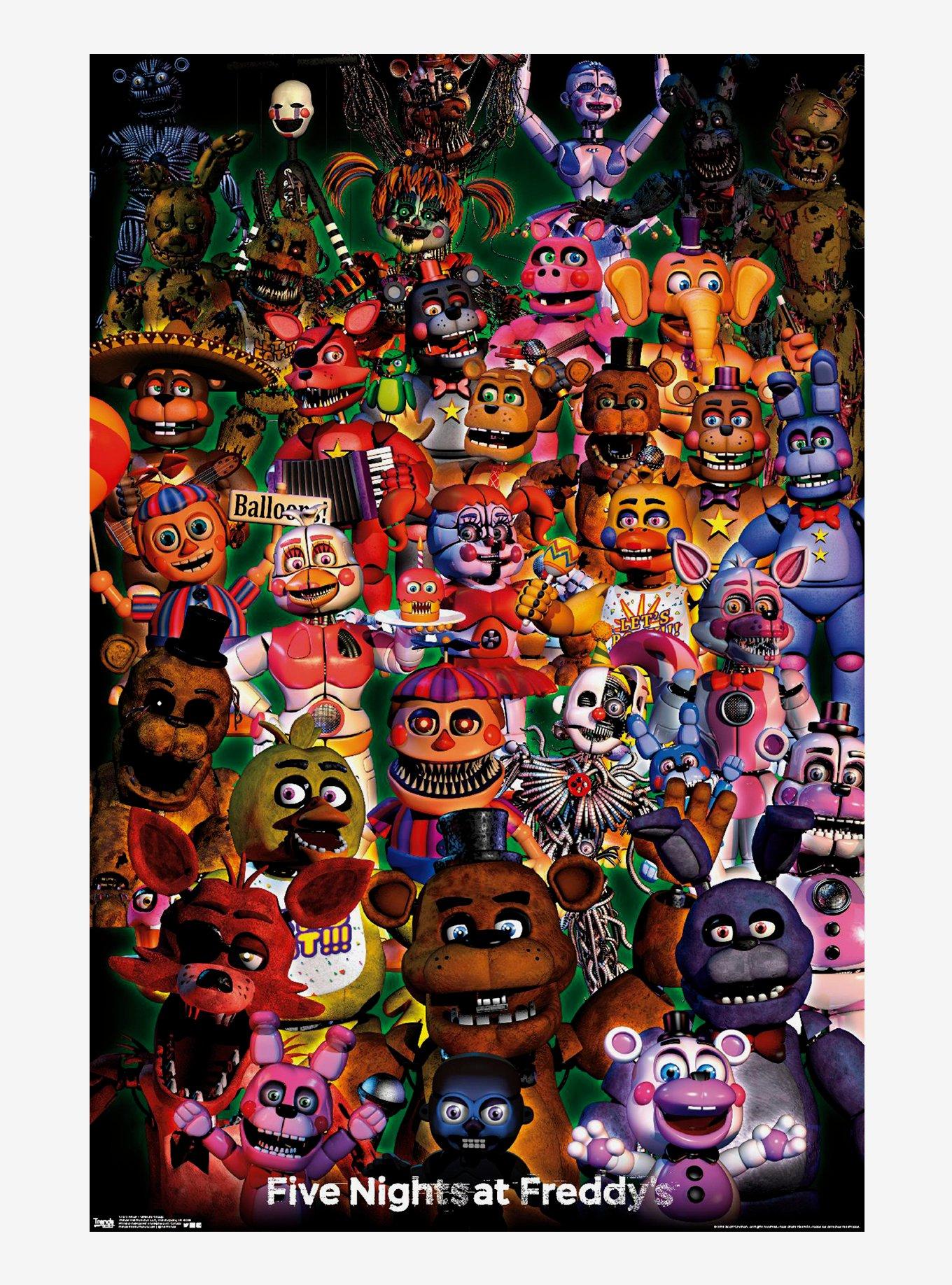 pictures of five nights at freddys characters