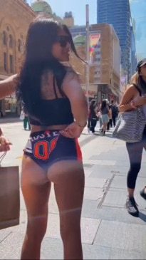 Public Butt Flashing de mexico